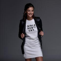 Robe sweat Girls don't cry - Femme - 1