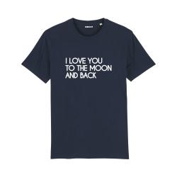 T-shirt I love you to the moon and back - Femme - 6