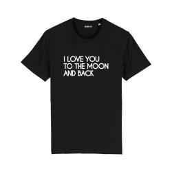 T-shirt I love you to the moon and back - Femme - 2