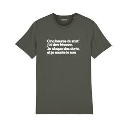T-shirt Cinq heures du mat' - Homme - 6