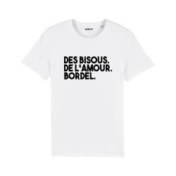 T-shirt Des bisous. De l'amour. Bordel - Homme - 2