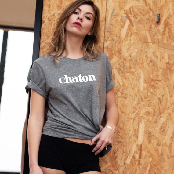 T-shirt Chaton - Femme