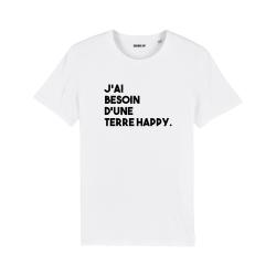 T-shirt J'ai besoin d'une terre happy - Homme - 5