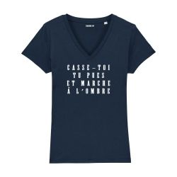 T-shirt col V - Marche à l'ombre - Femme - 5