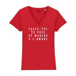T-shirt col V - Marche à l'ombre - Femme - 3