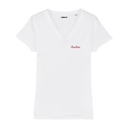 T-shirt col V - Chouchou - Femme - 2