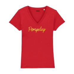 T-shirt col V - Pompelup - Femme - 4