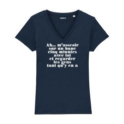 T-shirt col V - Mistral gagnant - Femme - 5
