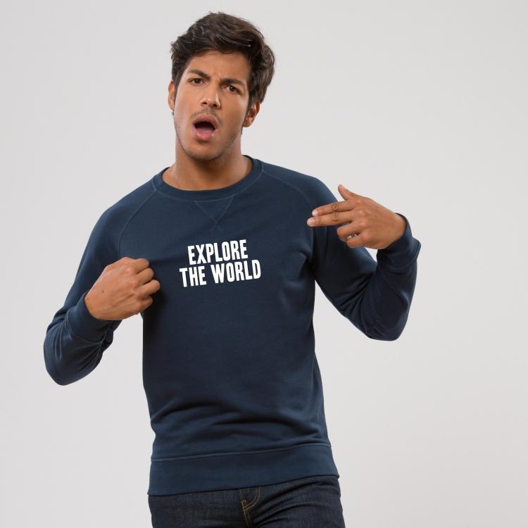 Sweatshirt Explore the world - Homme - 1