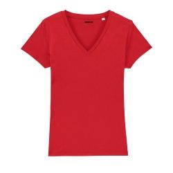 T-shirt Femme col V personnalisable - 3