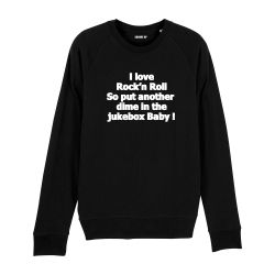 Sweatshirt I love Rock n Roll - Homme - 2