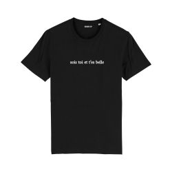 T-shirt Sois toi et t'es belle - Femme - 3