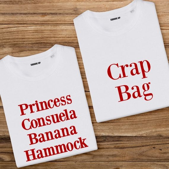 T-shirts Assortis Princess Consuela & Crap Bag
