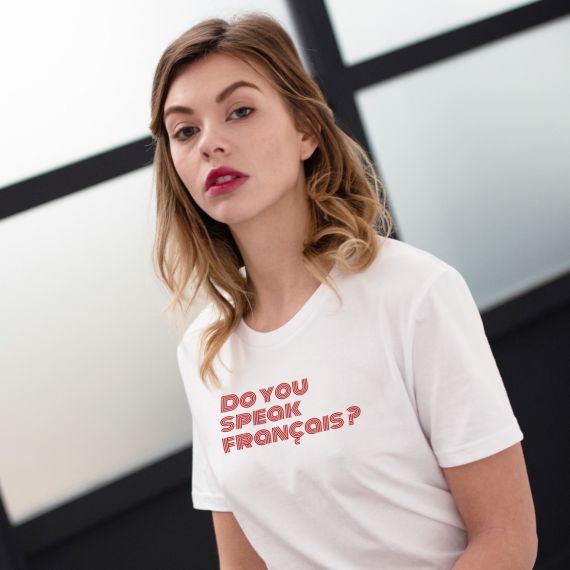 T-shirt Do you speak français ? - Femme