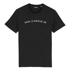T-shirt Homme papa d'amour de personnalisé - 2