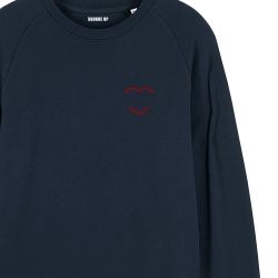 Sweatshirt Homme coeur rouge personnalisé - 2