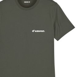 T-shirt Femme "d'amour" personnalisé - 1