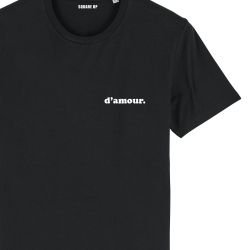 T-shirt Femme "d'amour" personnalisé - 3