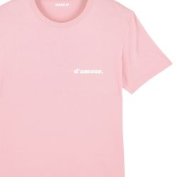 T-shirt Femme "d'amour" personnalisé - 5