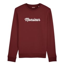 Sweatshirt Homme "Monsieur" personnalisé - 4