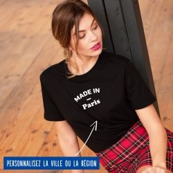 T-shirt Femme "Made in" personnalisé - 8