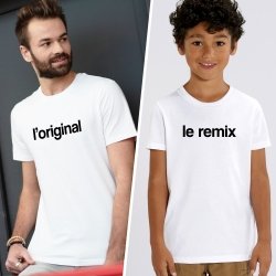 T-shirts assortis l'original & le remix - 2