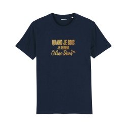 T-shirt Quand je bois je deviens Céline Dion - Femme - 4