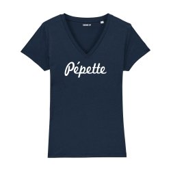 T-shirt col V - Pépette - Femme - 3