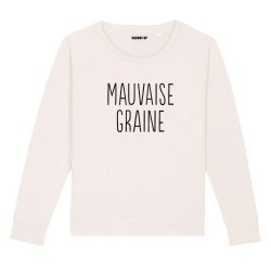 Sweatshirt Mauvaise graine - Femme - 4