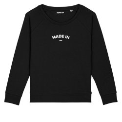 Sweatshirt Femme "Made in" personnalisé - 3