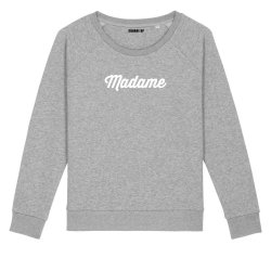 Sweatshirt Femme "Madame" personnalisé - 1