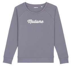 Sweatshirt Femme "Madame" personnalisé - 6