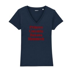 T-shirt col V - Princess Consuela Banana Hammock - Femme - 1