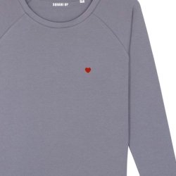 Sweatshirt Femme petit coeur personnalisé - 6