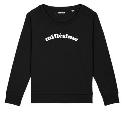 Sweatshirt Femme "Millésime" personnalisé - 2