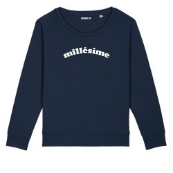 Sweatshirt Femme "Millésime" personnalisé - 4