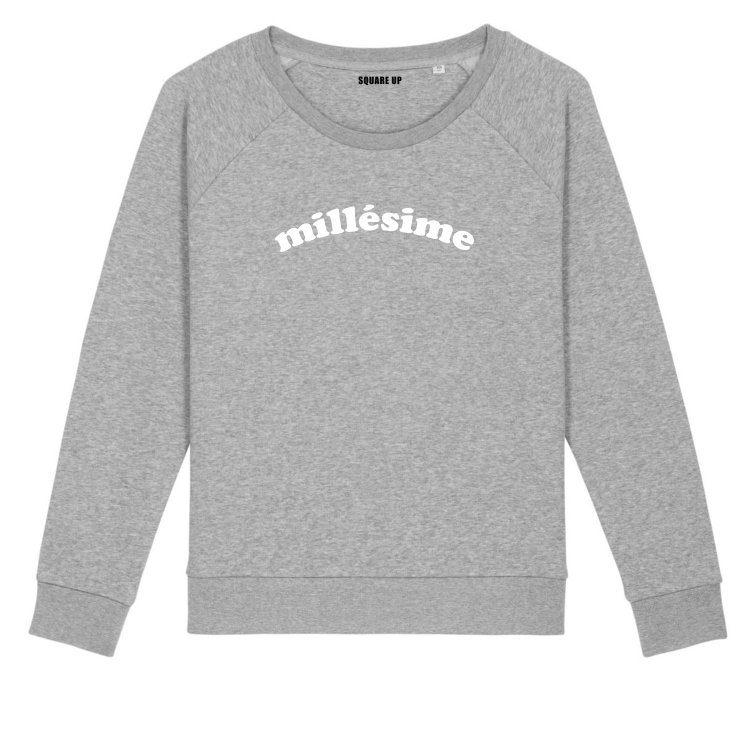 Sweatshirt Femme "Millésime" personnalisé - 1