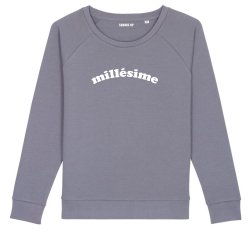 Sweatshirt Femme "Millésime" personnalisé - 6