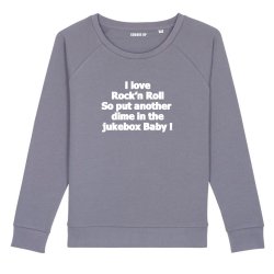 Sweatshirt I love Rock n Roll - Femme - 6