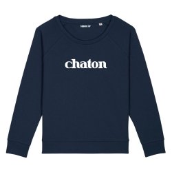 Sweatshirt Chaton - Femme - 4