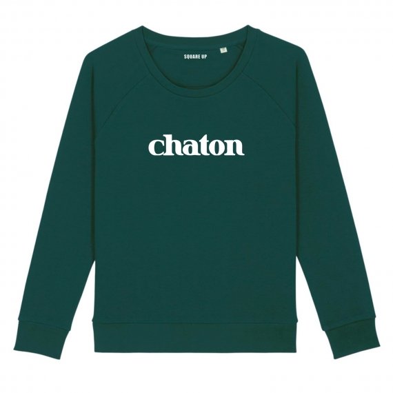 Sweatshirt Chaton - Femme