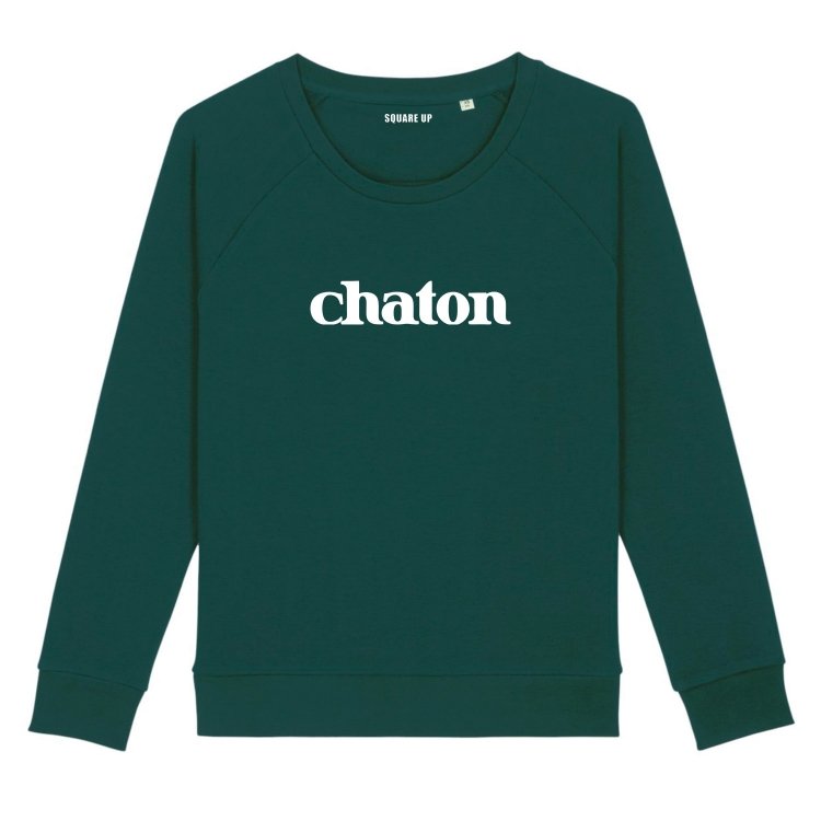 Sweatshirt Chaton - Femme - 1