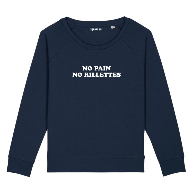 Sweatshirt No pain no rillettes - Femme - 1