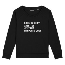Sweatshirt Pour un flirt avec toi - Femme - 3