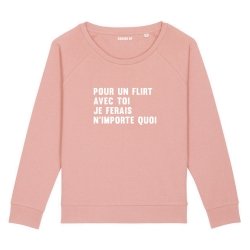 Sweatshirt Pour un flirt avec toi - Femme - 3