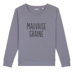 Sweatshirt Mauvaise graine - Femme - 1