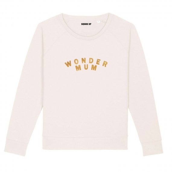 Sweatshirt Wonder Mum - Femme