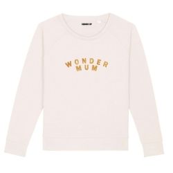 Sweatshirt Wonder Mum - Femme - 1