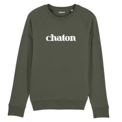 Sweatshirt Chaton - Homme - 1