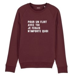 Sweatshirt Pour un flirt avec toi - Homme - 1